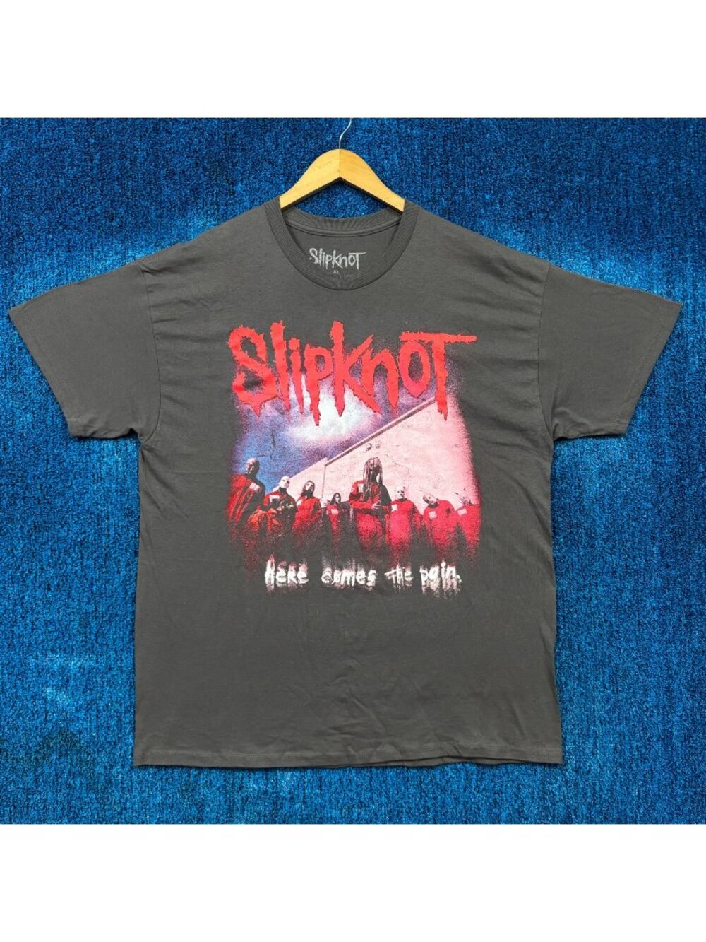 Slipknot Here Comes The Pain Tour Stops Heavy Metal Tee XL